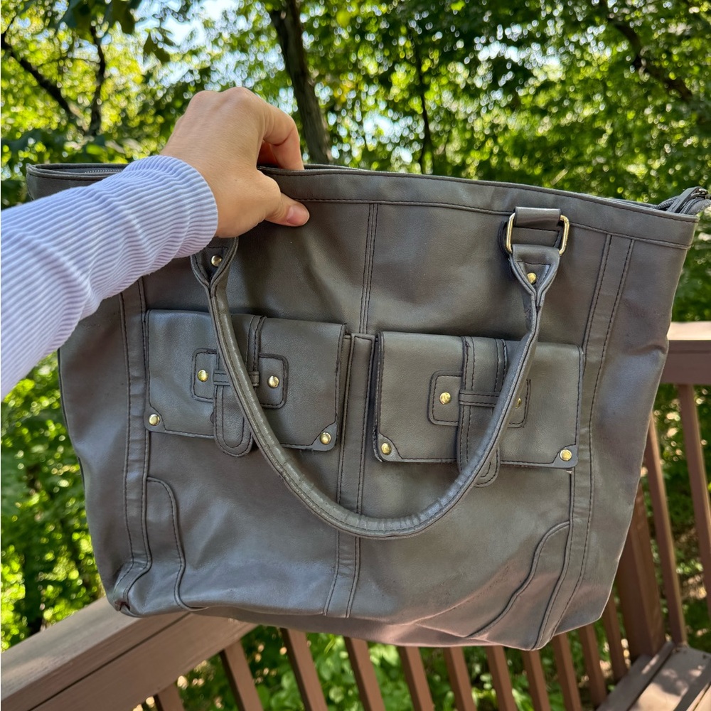 Emilie M. Shoulder bag leopard print inside